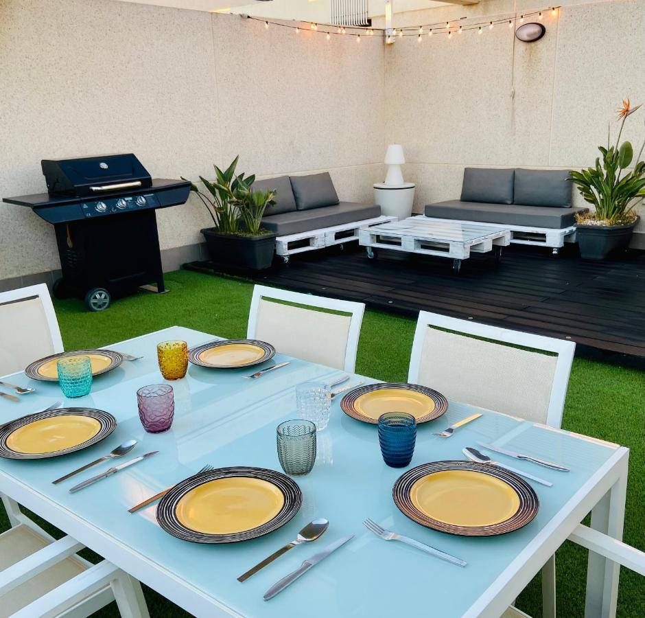 Patacona Premium Penthouse Sea Views & Barbecue Daire Valensiya Dış mekan fotoğraf