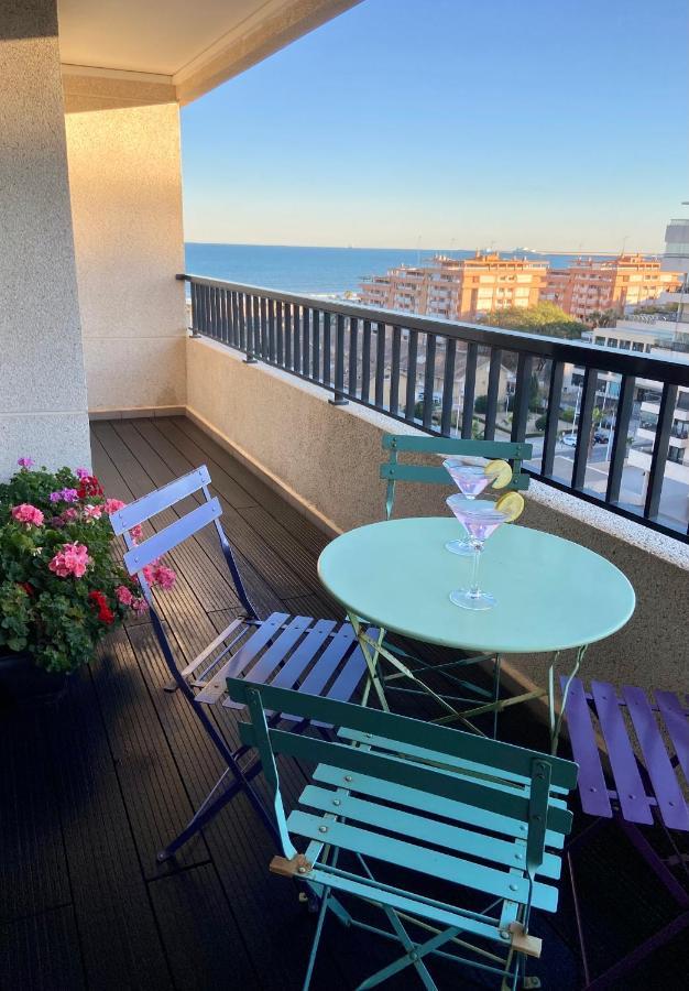 Patacona Premium Penthouse Sea Views & Barbecue Daire Valensiya Dış mekan fotoğraf